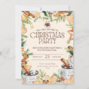 Search for brown christmas invitations Winter holiday