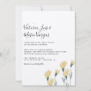 Search for yellow flower wedding invitations Simple
