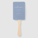 Search for dusty blue wedding programs Minimalist