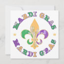 Search for mardi gras beads invitations Louisiana