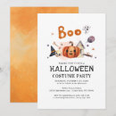 Search for costume halloween invitations Watercolor