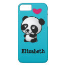 Search for pandas iphone cases Black and white