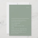 Search for moss green wedding invitations Garden