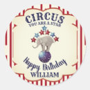 Search for vintage elephant stickers Carnival