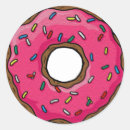 Search for pink doughnut with sprinkles stickers Breakfast