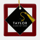 Search for graduation cap christmas tree decorations Class of 2025