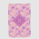 Search for floral golf towels Pink