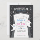 Search for halloween gender reveal invitations Pink