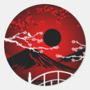 Search for red cherry blossoms stickers Flowers