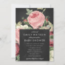 Search for chalkboard baby shower invitations Pink