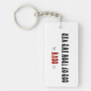 Search for wars rectangular key rings Red