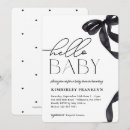 Search for satin bow invitations Modern