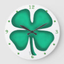 Search for irish clocks Four leaf clover