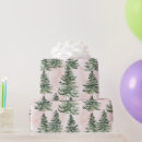Search for pink and green christmas wrapping paper Trees