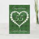Search for wedding anniversary cards Emerald