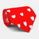 Search for heart shaped ties White
