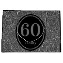 Search for 60th birthday gift bags Glitter