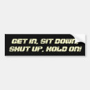 Search for shut up bumper stickers Down