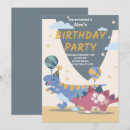 Search for dinosaur bones invitations For kids