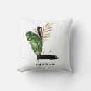 Search for palm leaves cushions Tropical