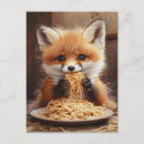 Search for baby fox postcards Ai generated