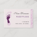 Search for shape standard business cards Feet