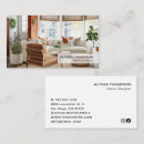 Search for interior design business cards Minimalist