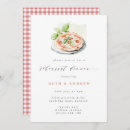 Search for pizza rehearsal dinner invitations Calligraphy