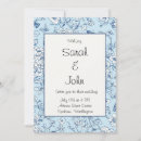 Search for blue butterfly wedding invitations Floral