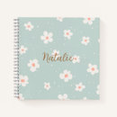 Search for pastel notebooks Monogrammed