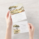 Search for safari wedding invitations Watercolor