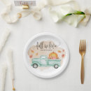 Search for fall baby shower plates Rustic
