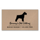 Search for schnauzer business cards Dog