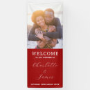 Search for bride and groom name banners Just married