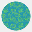 Search for round starfish stickers Ocean