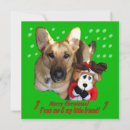 Search for funny german shepherd cards Reindeer