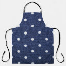 Search for denim aprons White