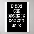 Search for black and white motivational posters Minimalist