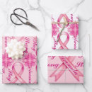 Search for cancer wrapping paper October