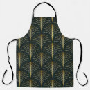 Search for vintage style aprons Green
