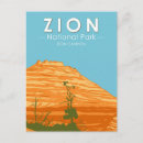 Search for zion national park postcards Retro vintage travel