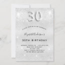 Search for winter 30th birthday invitations Modern