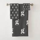 Search for black and white modern bath towels Initial