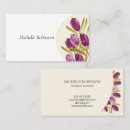 Search for tulips business cards Trendy