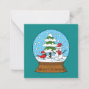 Search for winter snow globe christmas cards Snowman