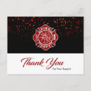 Search for firefighter thank you cards Maltese cross