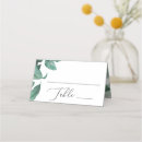 Search for greenery place cards Watercolor