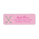 Search for lady return address labels Pink