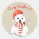 Search for polar animal stickers Watercolor