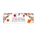 Search for rustic fall wedding return address labels Vintage